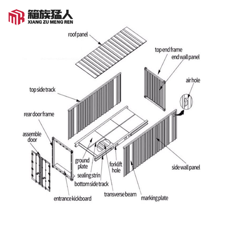 Movable Emergency Modular Container House